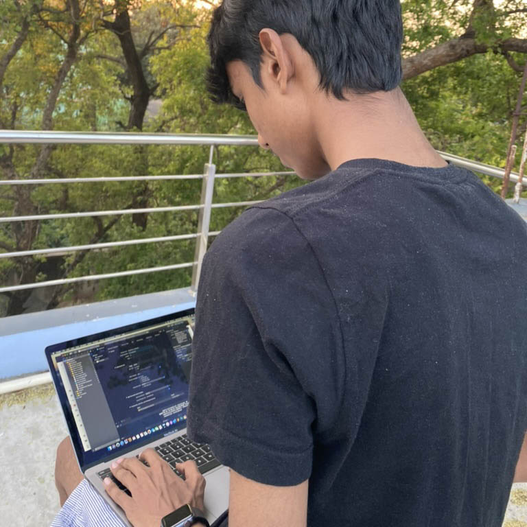 Priyam Raj building an app