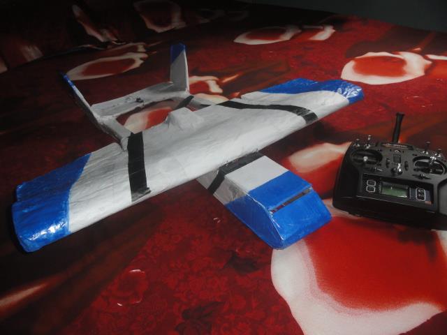 Remote controlled airplane built by Priyam Raj